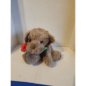 Russell Stovers Chocolates Stuffed Animal Dog Plush 12" Tags